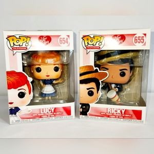 Lucy and Ricky Funko Pops
